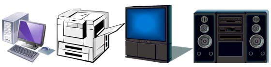 PC、プリンタ、TV、AV機器