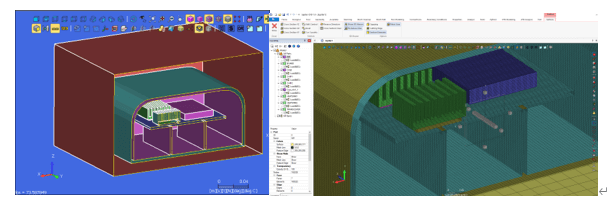 3Dモデルとメッシュ（Jupiter-CFD）