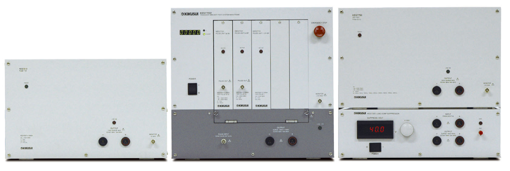 試験システム 車載電子機器用EMC試験器（過度サージ試験器） KES7700シリーズ