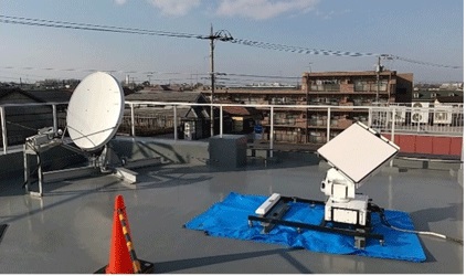 図2：Gateway局、VSAT局"